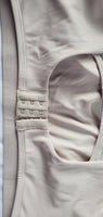 Double Strap Mesh Full Sports Bra - Toasty Taupe