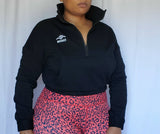 Signature Cropped Sweatshirt - Black