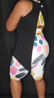 Open Back Tank Top - Black