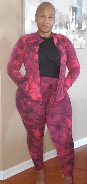 Amber Haze Tie Dye Second Skin Jacket