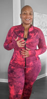 Amber Haze Tie Dye Second Skin Jacket